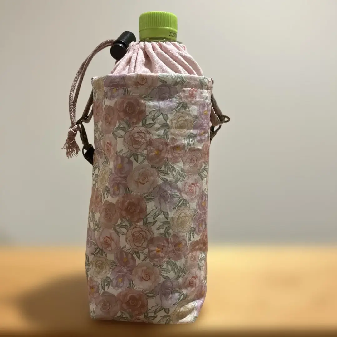 Thumbnail of Washable Insulated Pet Bottle Cover, Water Bottle Cover, Handmade, Liberty Fabric, 600ml