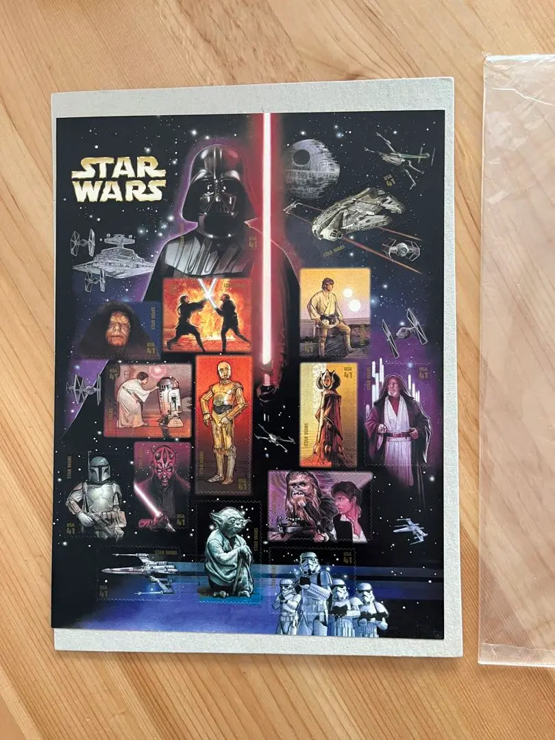 スターウォーズ　限定　記念切手　ジョージ　ルーカス　フィルム　ライセンス物 スターウォーズ 限定 記念切手 ジョージ ルーカス フィルム
