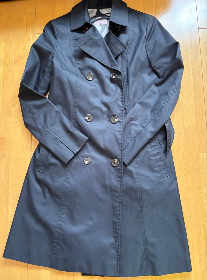 Thumbnail of Beautiful KUMIKYOKU Black Trench Coat
