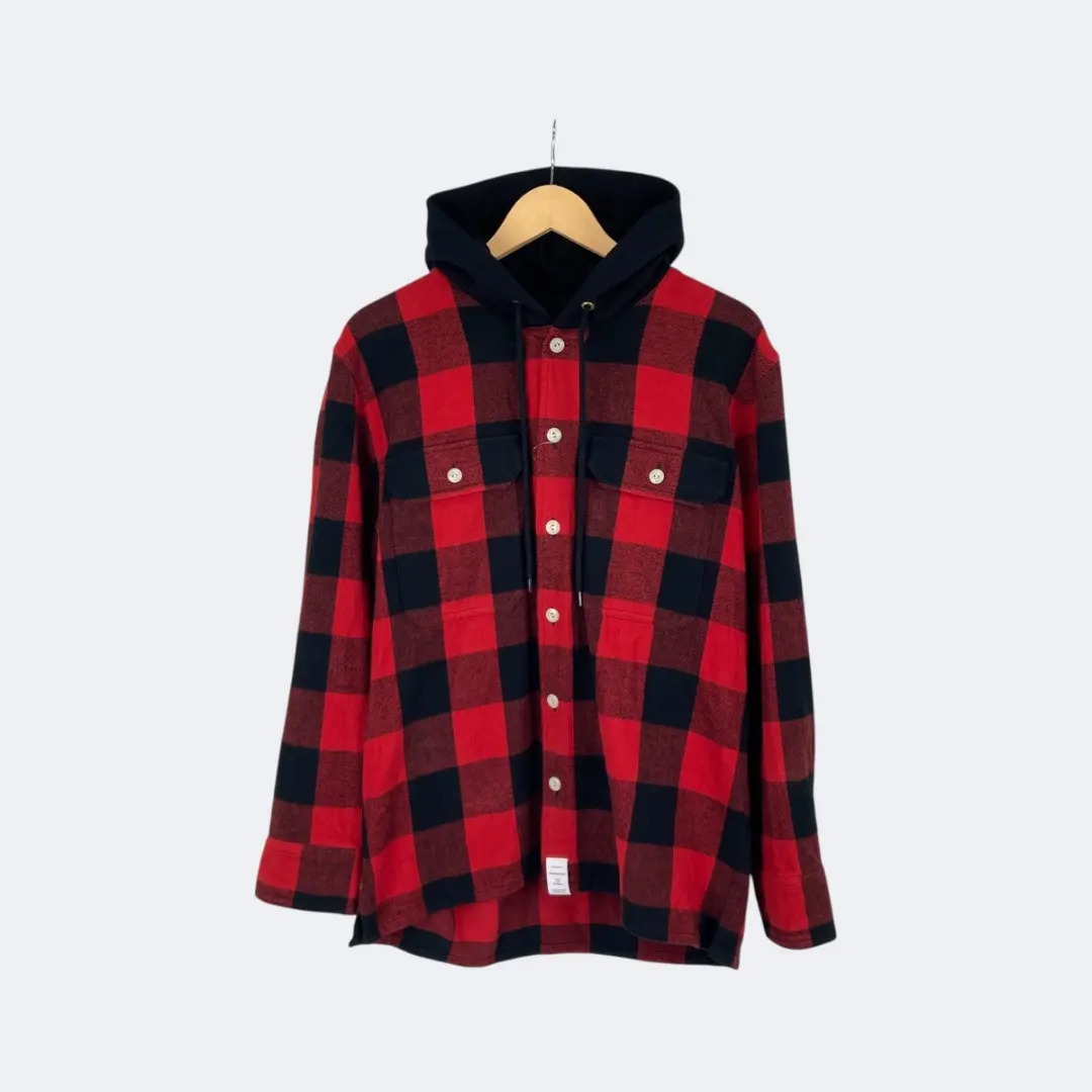 Thumbnail of DESCENDANT SPICOLI HOODED LS SHIRT 19SS