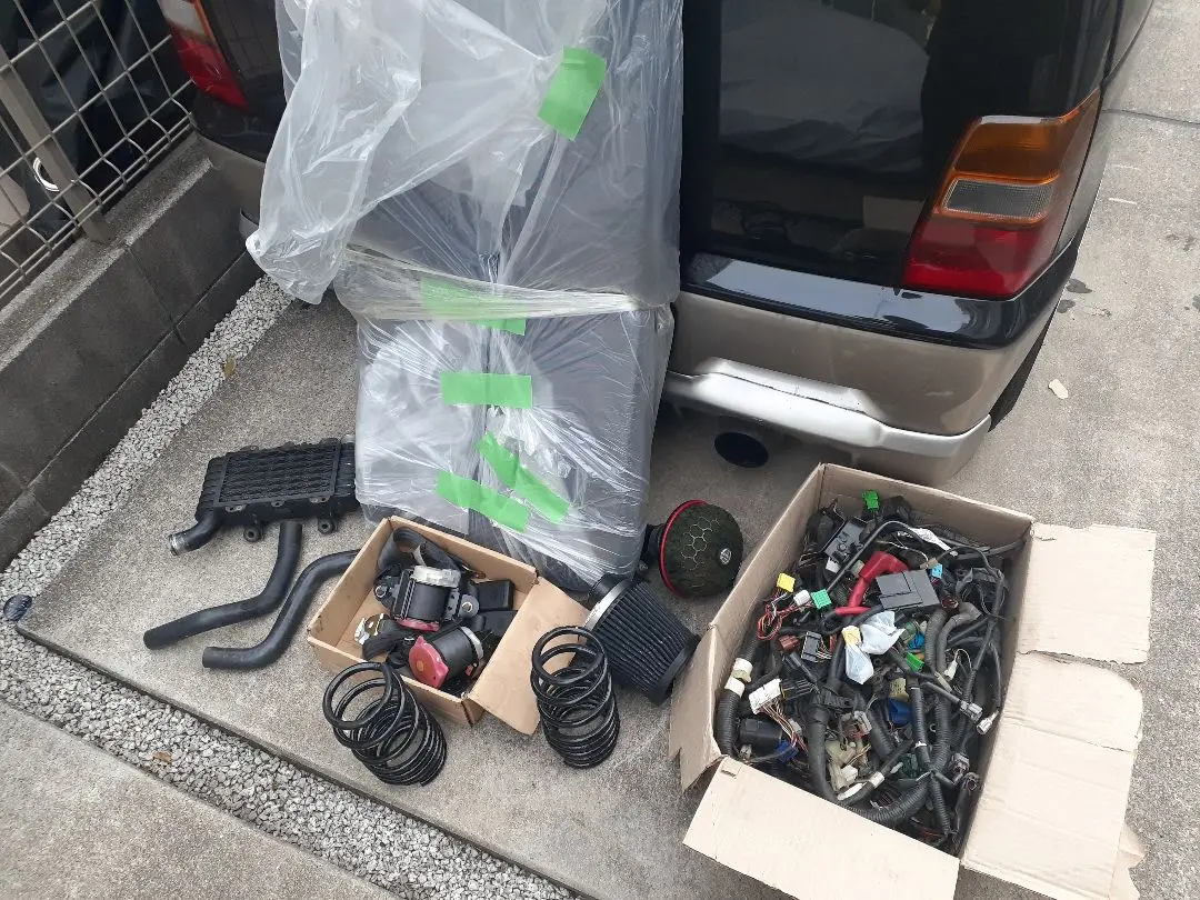 F6A 強化オルタネーター使用頻度6ヶ月程取り外し後室内保管中古品