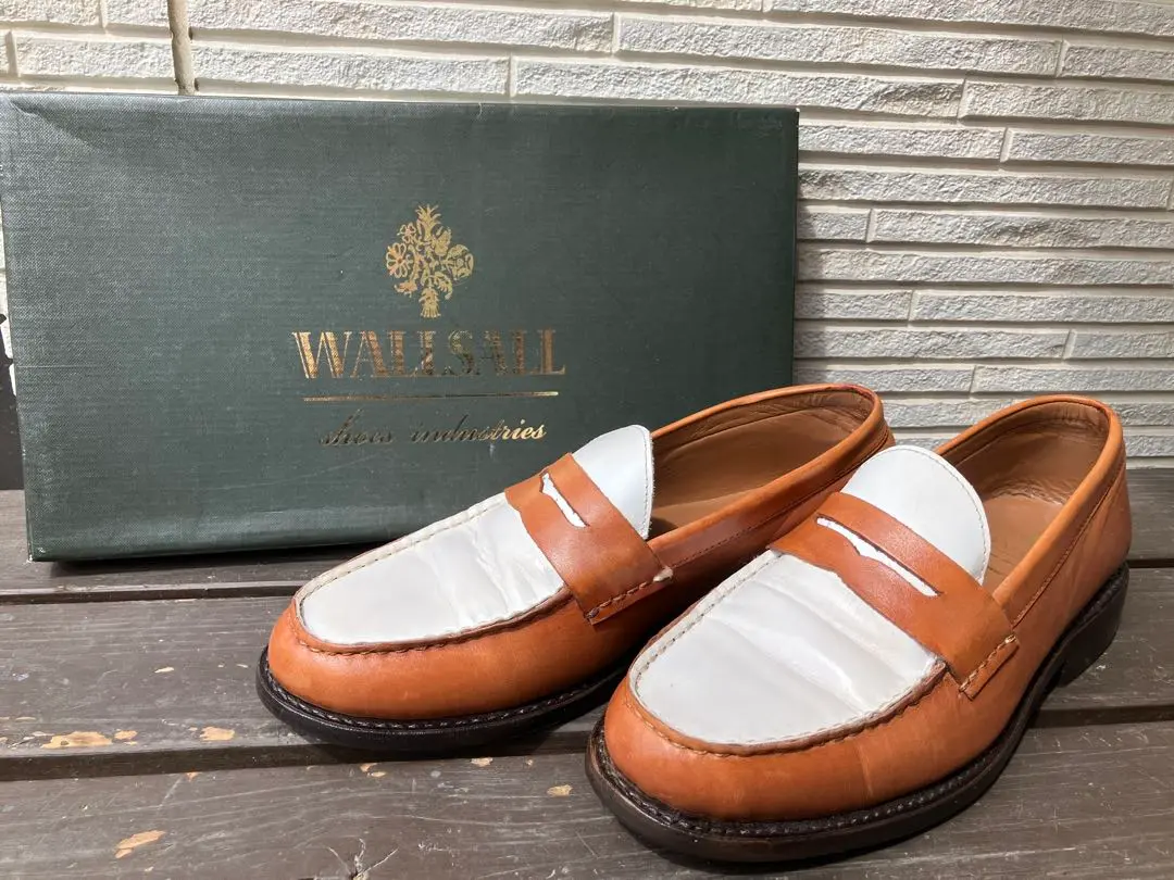 WALLSALL for PAZZO コインローファー ビジネス ビジカジ 本革