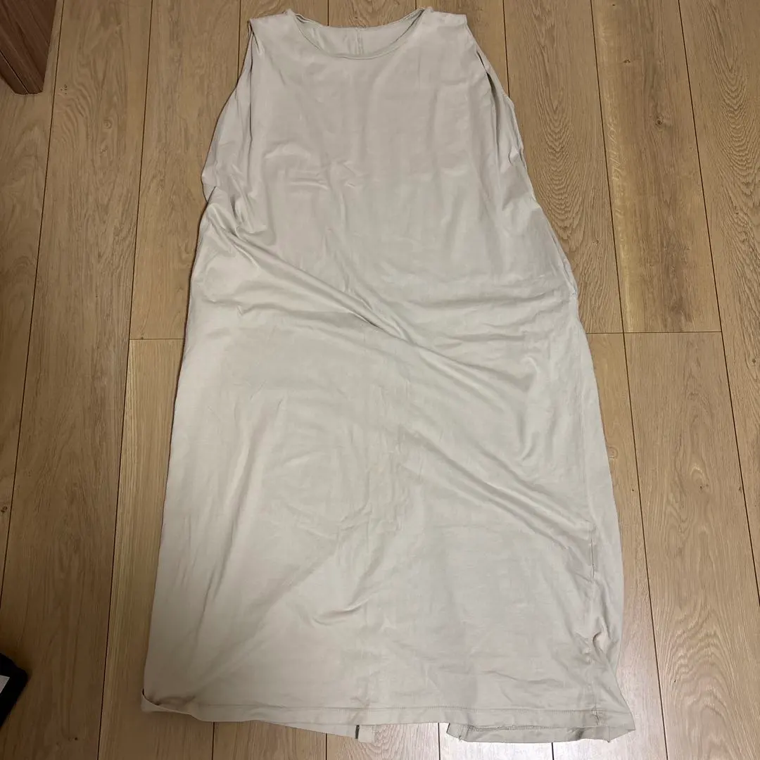 Thumbnail of Beige sleeveless dress, size M