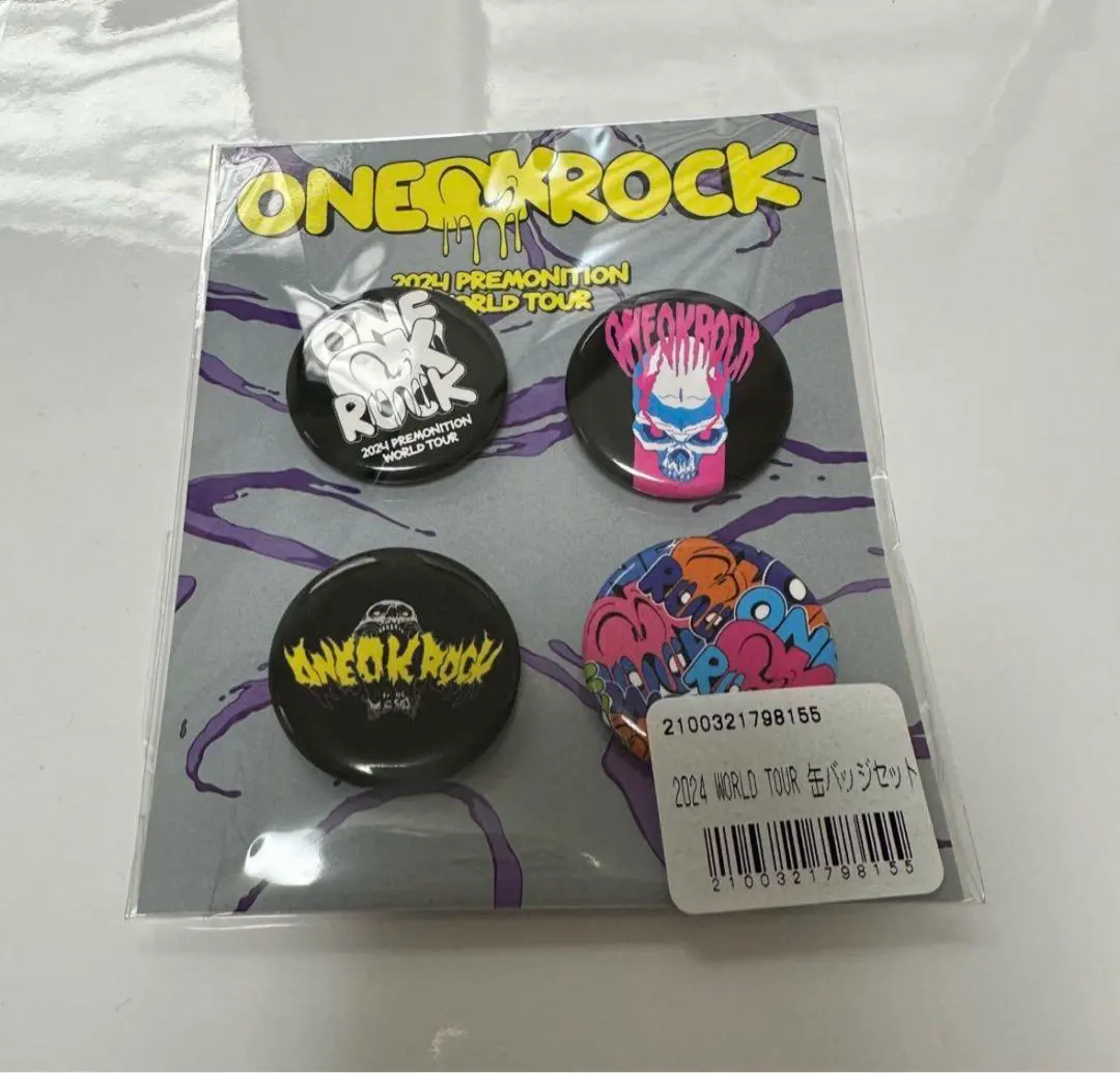 2025年最新】国内アーティスト：ONE OK ROCK ピンズ・ピンバッジ