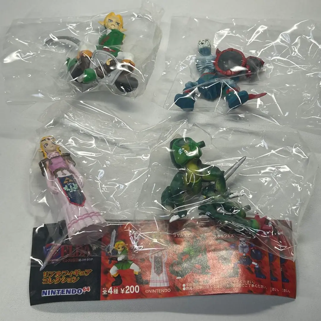 ゼルダの伝説　時のオカリナ　リアルフィギュアコレクション　コンプリート　当時物 ゼルダの伝説 時のオカリナリアルフィギュアコレクション