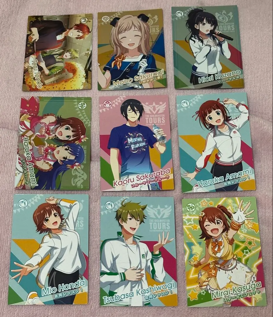 Thumbnail of 9 The Idolmaster Tours Cards