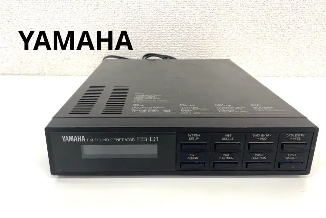 YAMAHA FB-01 FM音源　動作良好 YAMAHA FB-01 FM音源 動作良好 - メルカリ