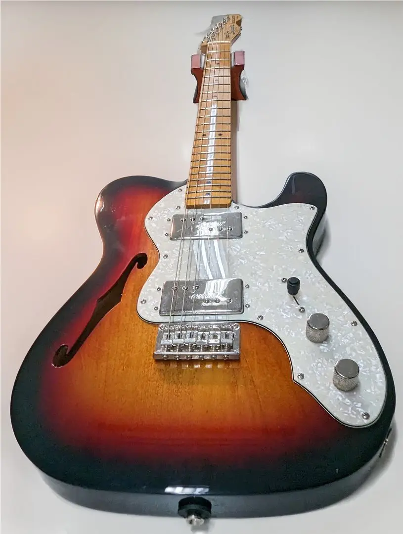 レア　テレキャスター　シンライン　コンポ　SQUIER, SX 良品 Squier by Fender Affinity Series Telecaster Thinline 3-Color
