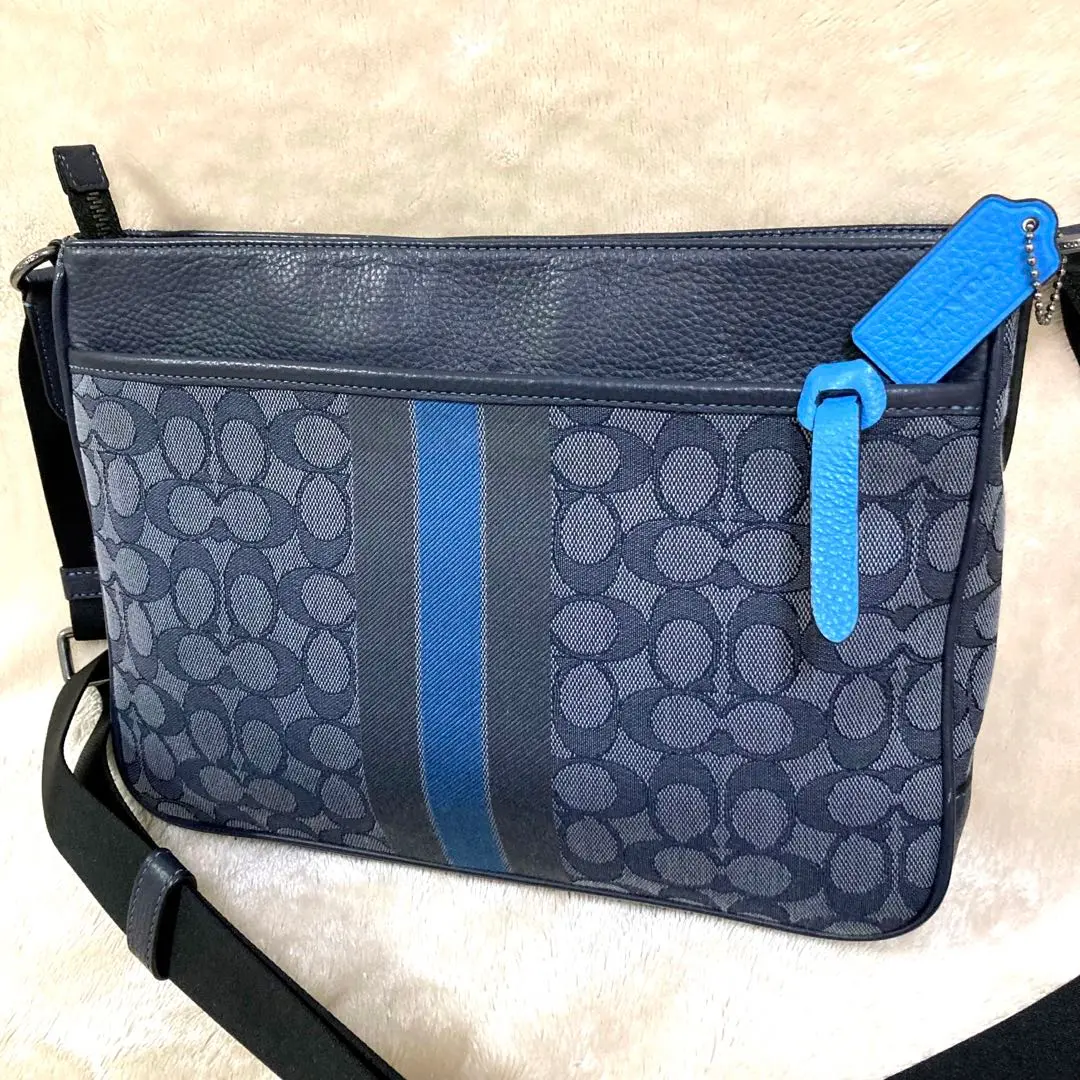 コーチ　COACH　C5291　トンプソンショルダーバッグ　ネイビー新品未使用品 2025年最新】C5291の人気アイテム - メルカリ