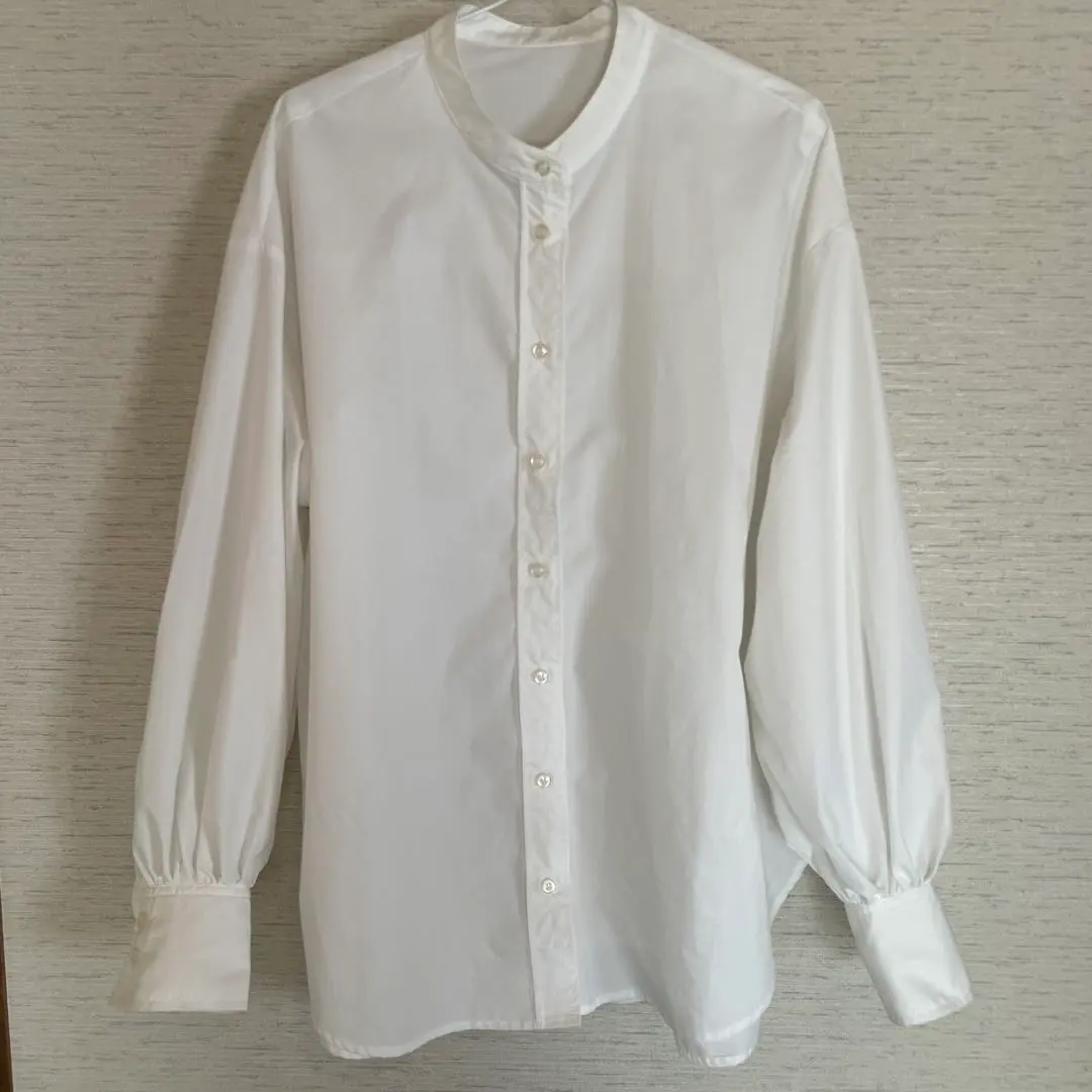 Thumbnail of BONLECILL Stand Collar / White Shirt