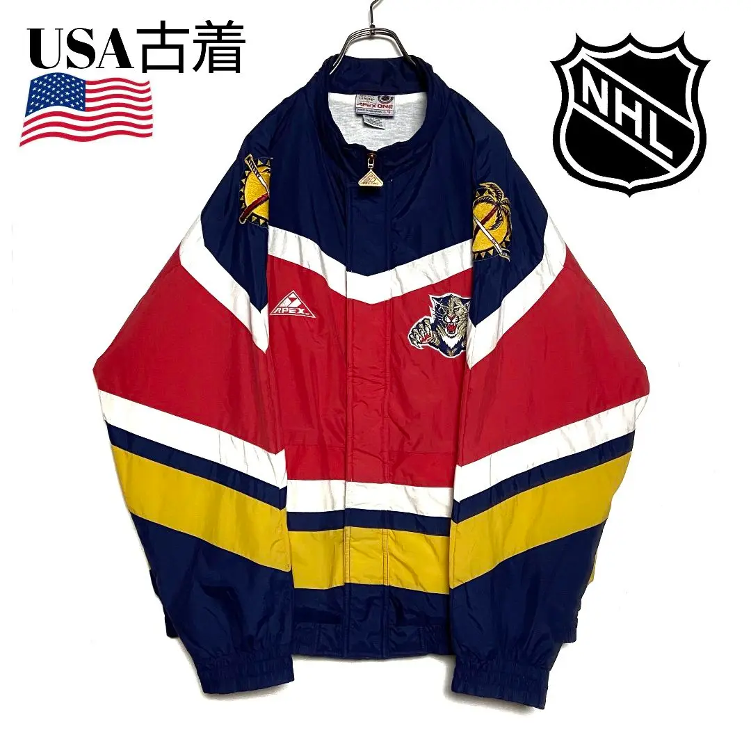 Reebok - 未着用 NHL カナダ製 フロリダパンサーズ オフィシャル ホッケーシャツ CCM×Reebok】ホッケーシャツ カナダ製ホッケーユニフォーム HNIB