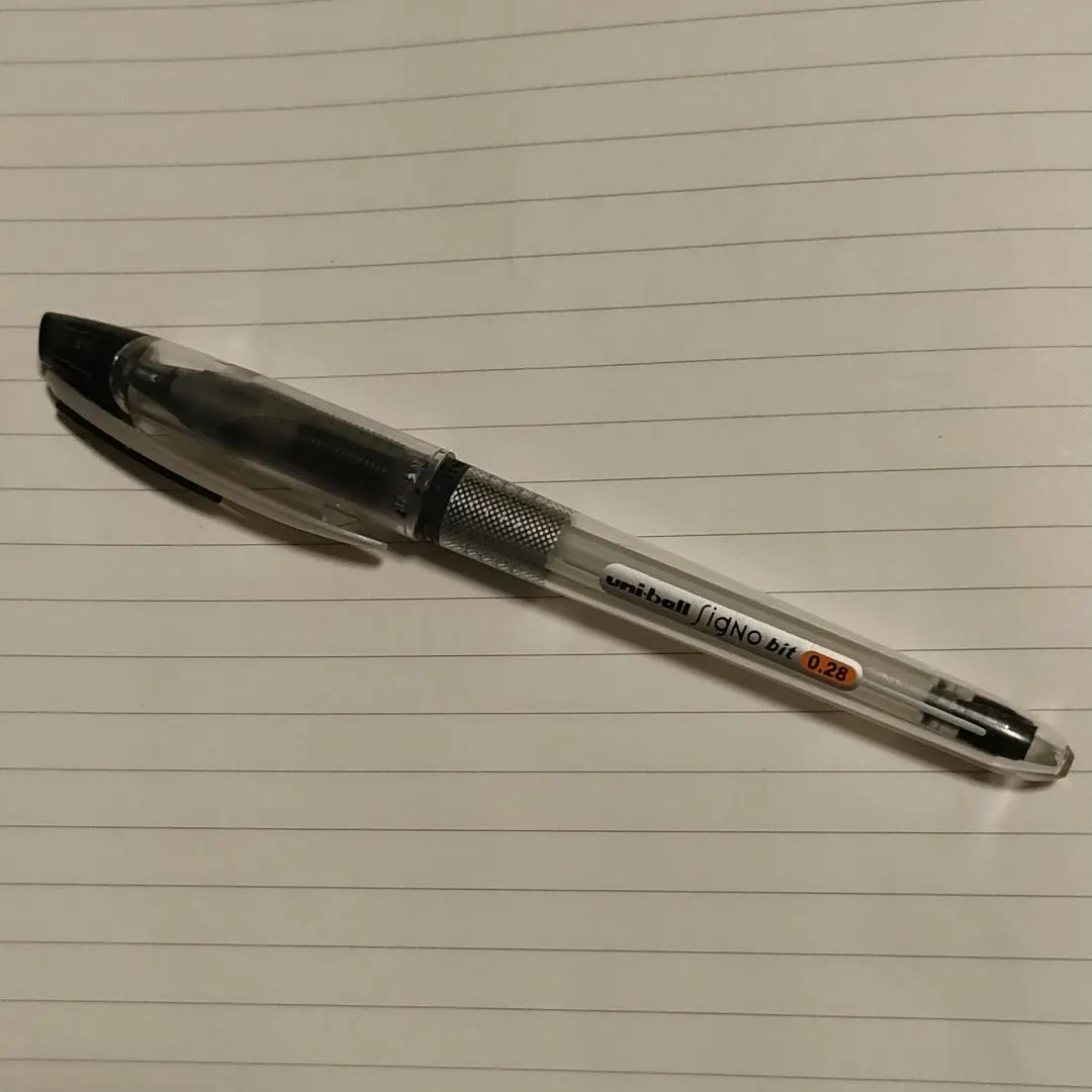 【廃盤品・未開封】ユニボール シグノビット0.18mm 黒10本 世界一ボール径の小さいボールペン: きたきつねの文房具日記