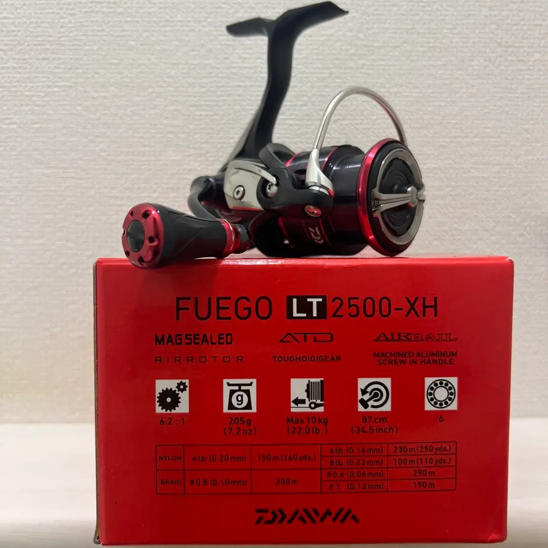 【新品未使用】フエゴ LT 2500D-XH Amazon.com : Daiwa Fuego Lt Fishing Reel (2500D-XH) and J