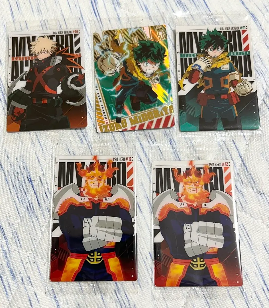 Thumbnail of My Hero Academia wafer cards