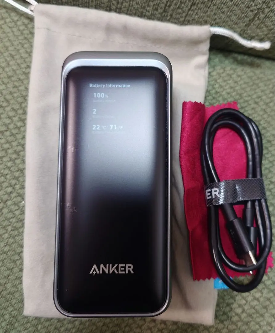 美品】ANKER PRIME POWER BANK20000mAh【A】206