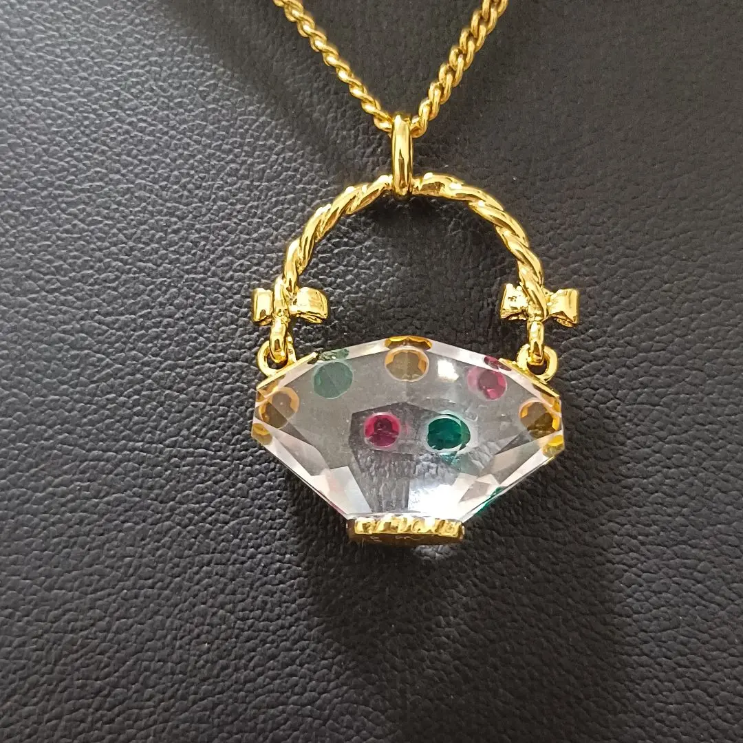 Thumbnail of SWAROVSKI Swarovski Necklace Crystal Bag Motif