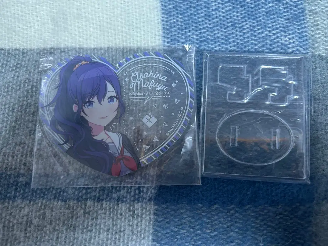 【プロセカ】朝比奈まふゆ ぴくりあ ※台座なし プロセカ 朝比奈まふゆ ぴくりあ アクリルスタンド ハート