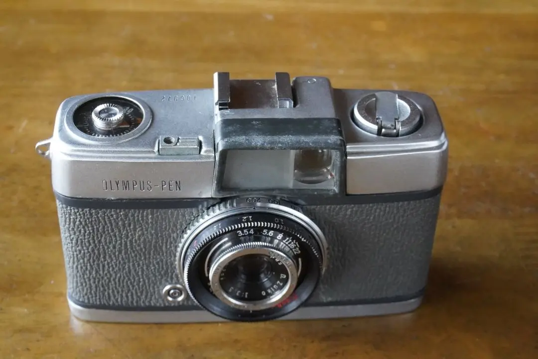 108 オリンパス ペン 三光ペン olympus pen sanko pen OLYMPUS PENの最初期型？ ジャンク入手のペンは三光ペンなのか