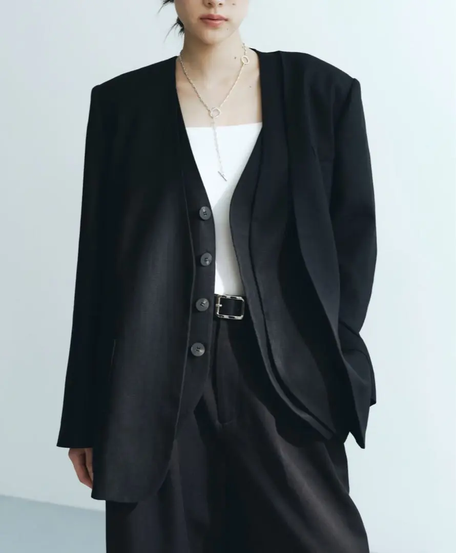 FINE tencel colorless jacket ファイン　ファシル FINE tencel colorless jacket ファインファシル