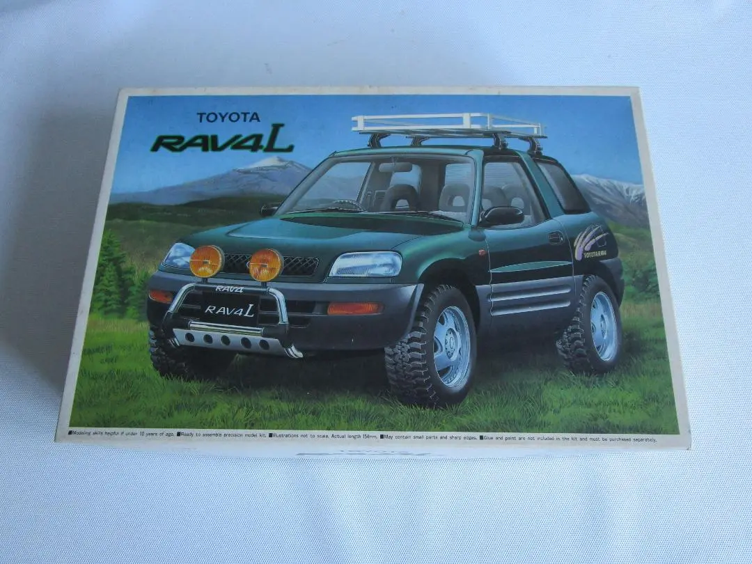 アオシマ1/24トヨタ RAV4 L 完成品 トヨタ RAV4 1/24 完成品 プラモデル アオシマ製 - メルカリ