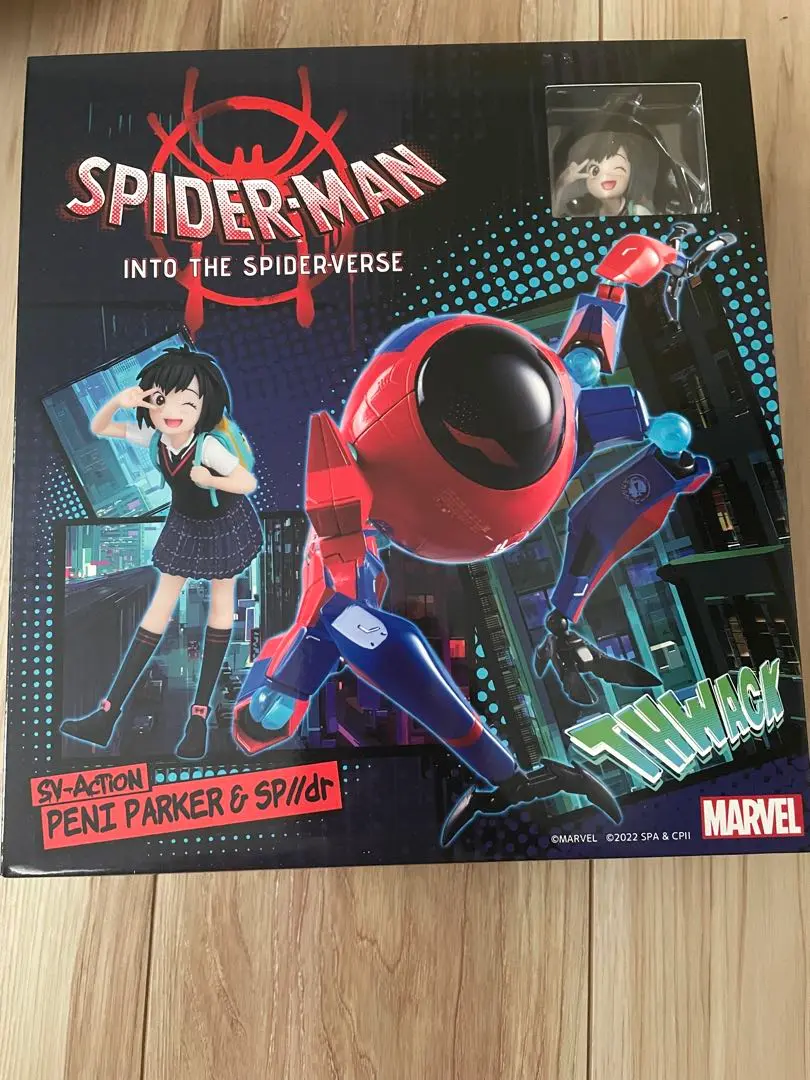 【極美品】千値練 スパイダーバース ペニー・ パーカー＆SP//dr スパイダーマン：スパイダーバース SVアクション ペニー