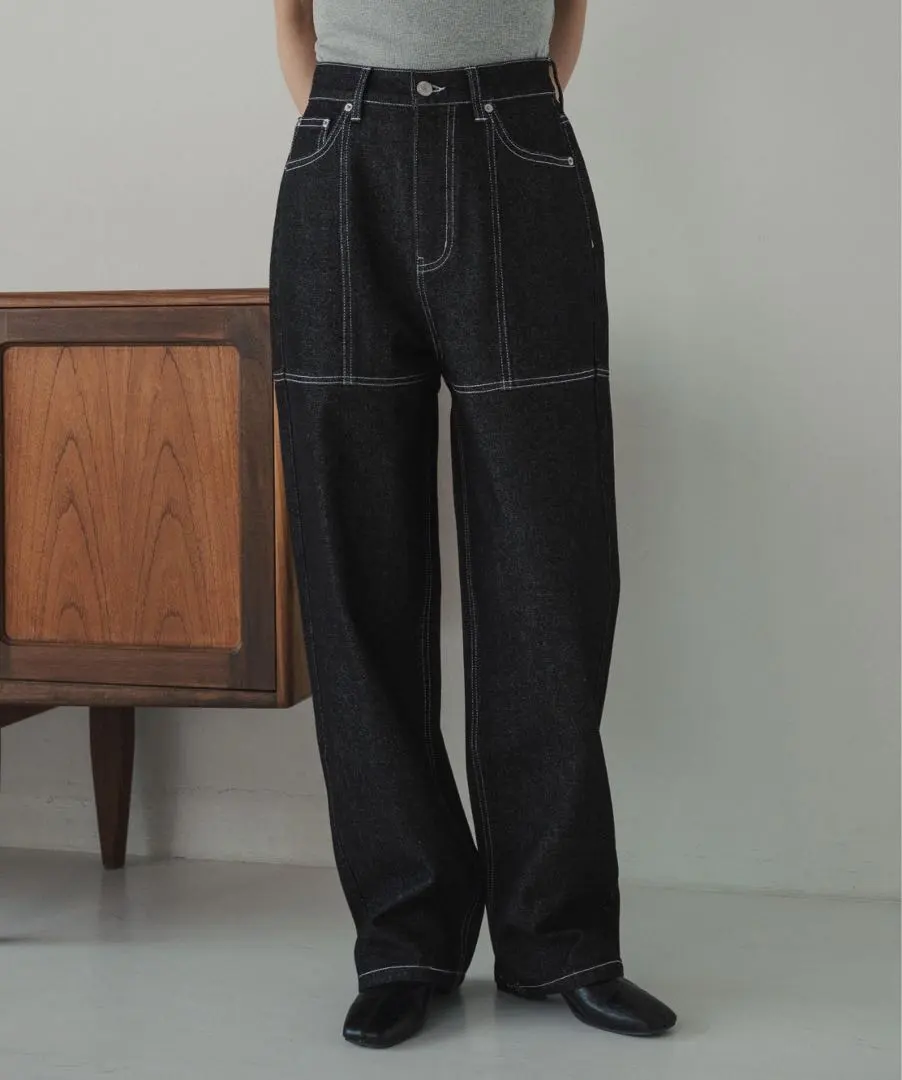 Thumbnail of hellam Seam Stitch Design Pants