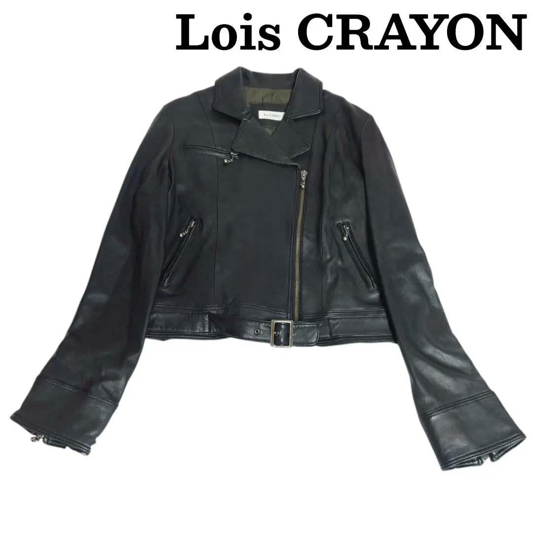 ロイスクレヨン　ライダースジャケット レディース 2025年最新】Lois CRAYON レディース レザージャケット
