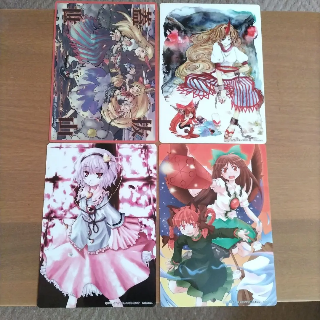 東方project  ホワイトキャンバス キーチェーン 9個セット 東方project ホワイトキャンバス キーチェーン 9個セット - メルカリ