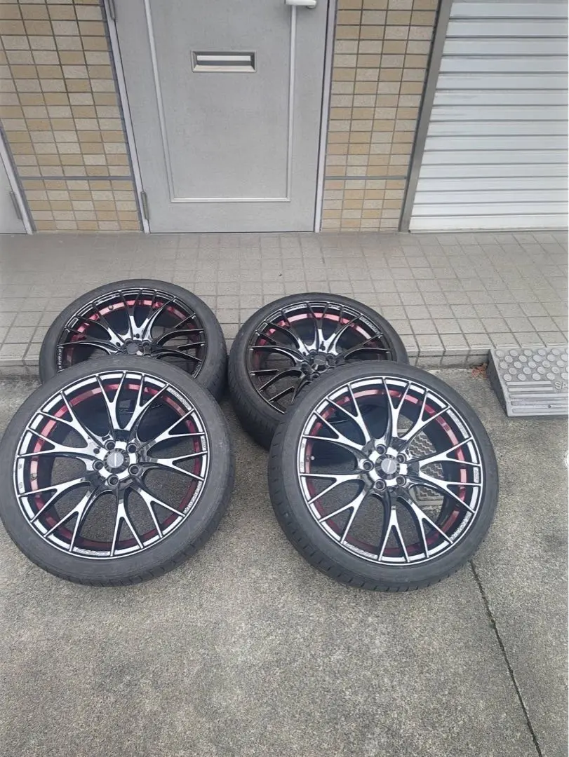 wedsの18インチ、希少なPCD100、ホイール 2本セット①送料無料！ 2025年最新】WEDS pcd100 18インチの人気アイテム - メルカリ