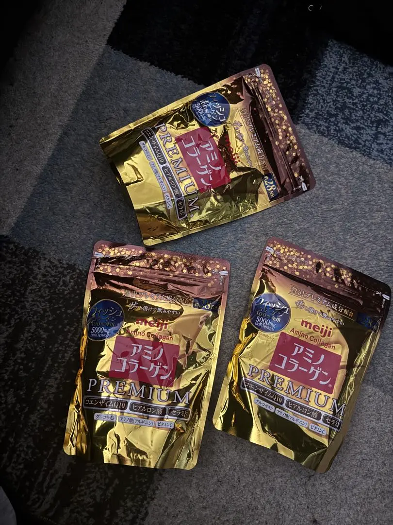 明治 胺基膠原蛋白 頂級款 196g X 3 的縮圖