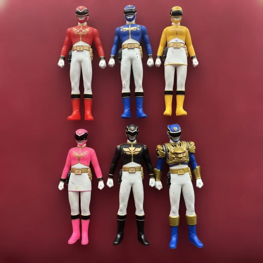 【新品・未使用】ゴセイジャー　ソフビセット 新品・未使用】ゴセイジャー ソフビセット 天装戦隊ゴセイジャー