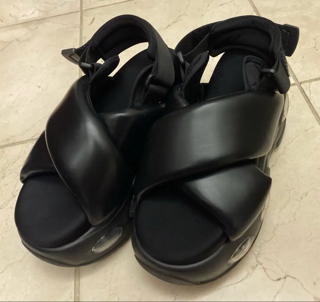 SLY厚底サンダル　AIR　VOLUMESANDAL　サイズM SLY サンダル AIR VOLUME SOLE TECH SANDAL エアー ボリューム