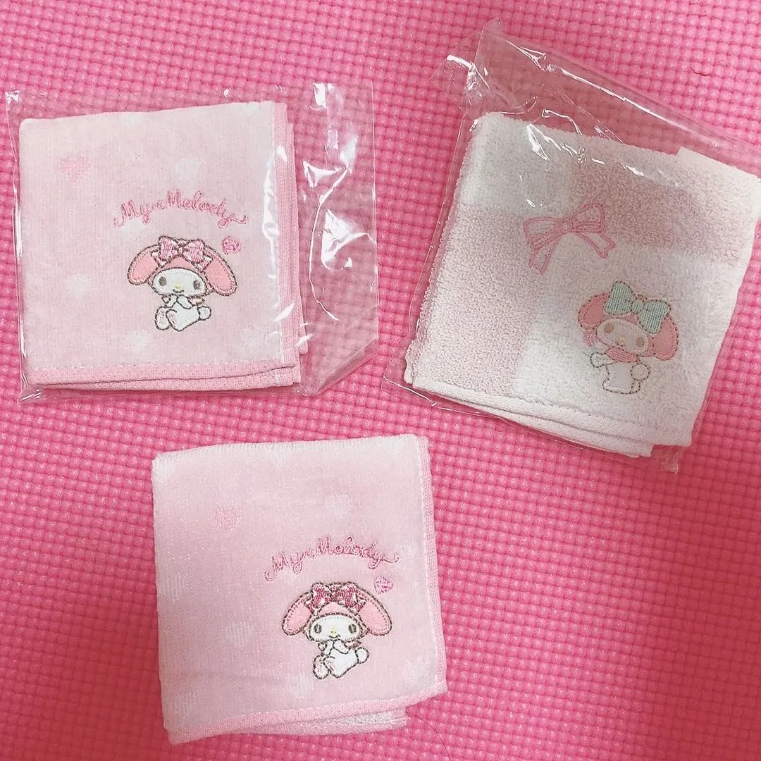 三麗鷗 美樂蒂 美樂蒂 小毛巾 3件組 的縮圖