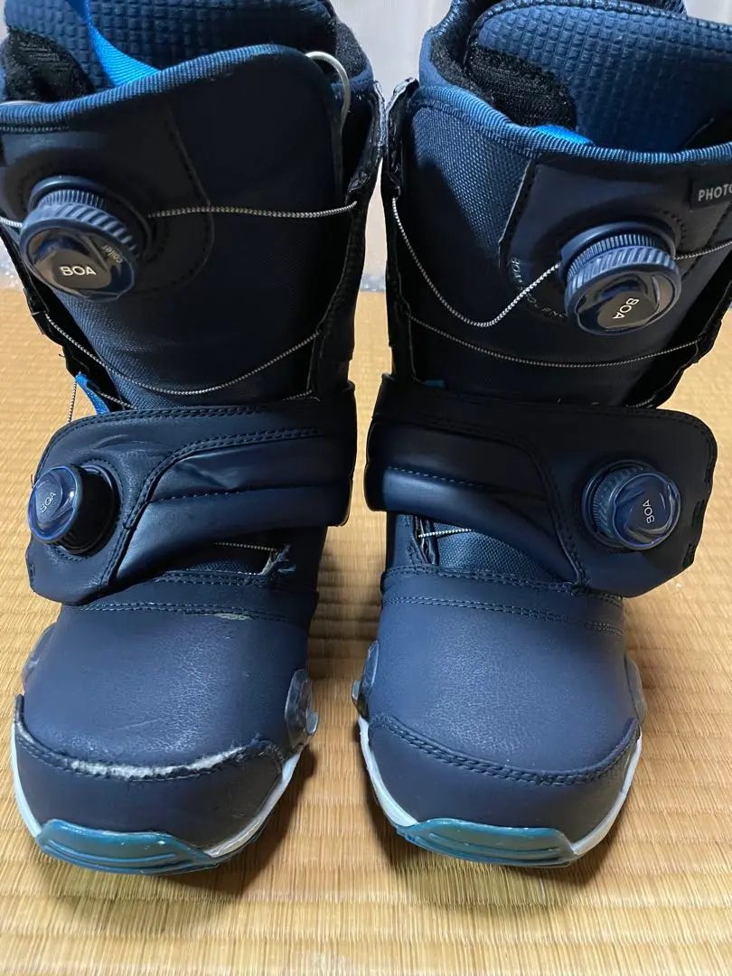 お値下げしました。　バートン　ステップオン　初期型　爪変更済　美品 お値下げしました。バートンステップオン初期型爪変更済美品