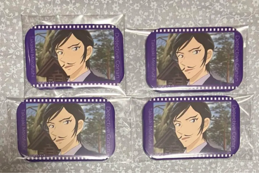 名探偵コナン 諸伏高明 スクエア缶バッジコレクション