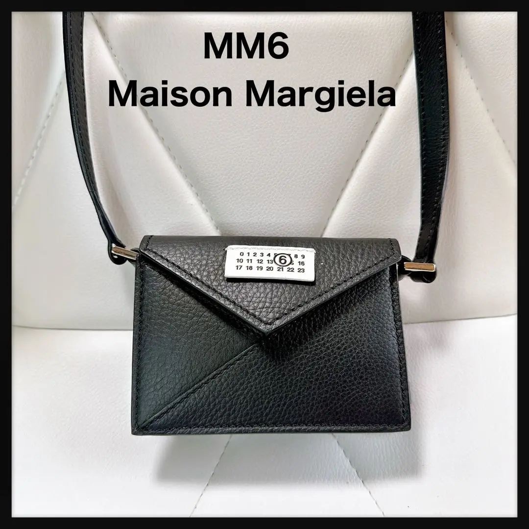 【美品】メゾンマルジェラ MM6⭐️ミニショルダーバッグ ブラック レザー 楽天市場】エムエムシックス メゾンマルジェラ MM6 Maison