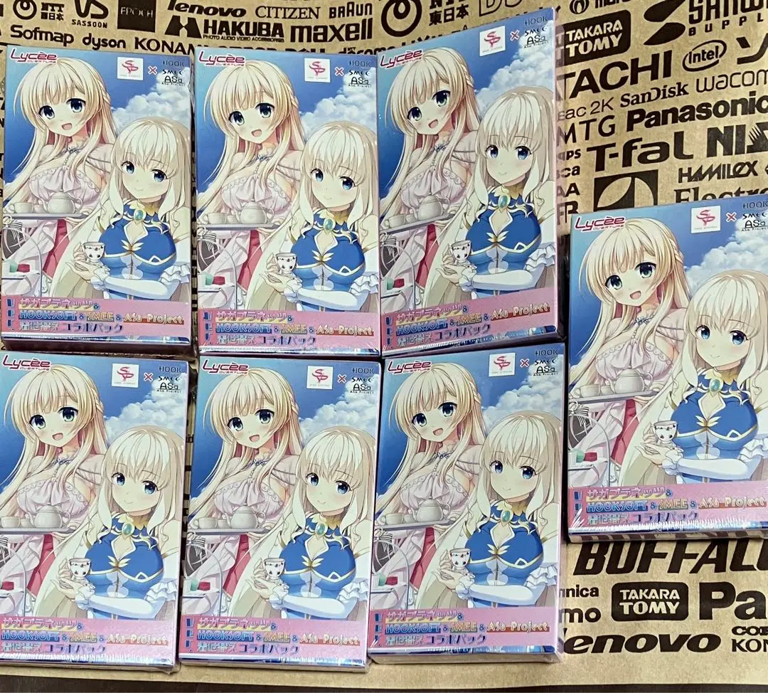 C105 lycee サガプラネット着せ替えコラボパックシュリンク付き10BOX Lycee OVERTURE Ver.サガプラネッツ&HOOKSOFT&SMEE&ASa Project