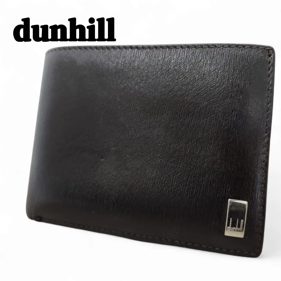 2025年最新】Dunhill ダンヒル ロゴプレート カードケースレザー