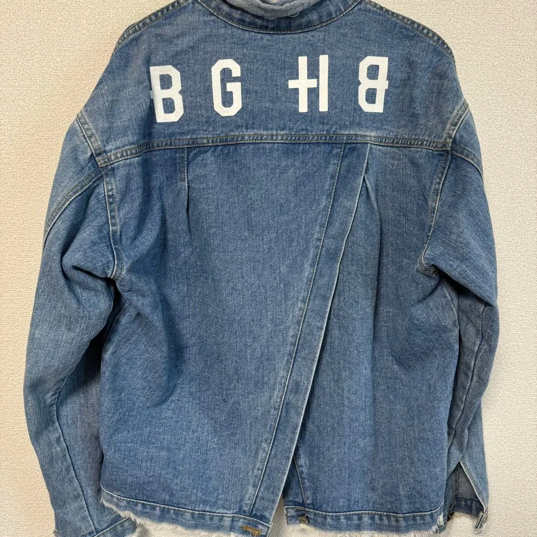BAGARCH (バガーチ) KNIT COMBI DENIM JKT / ニットコンビデニム