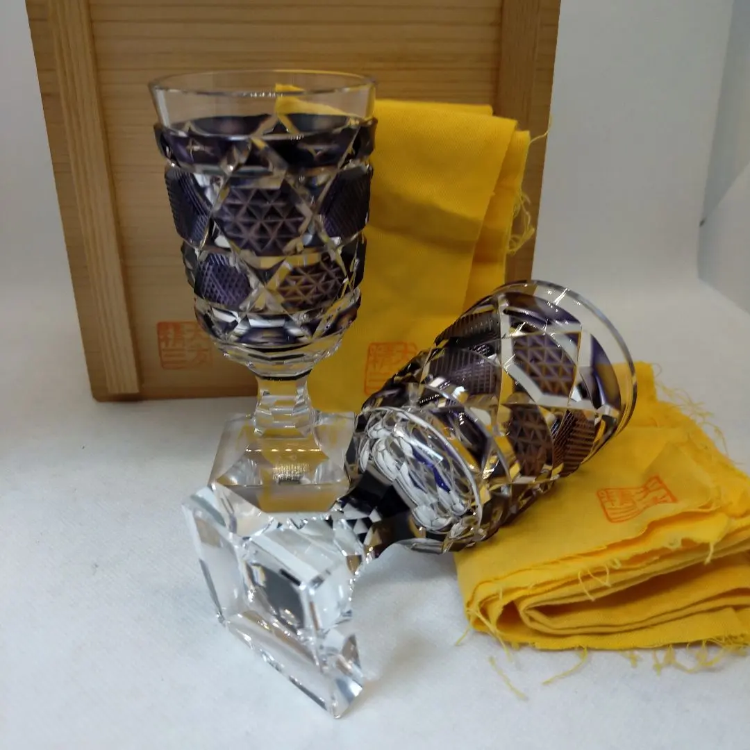 2025年最新】薩摩切子ワイングラスの人気アイテム - メルカリ