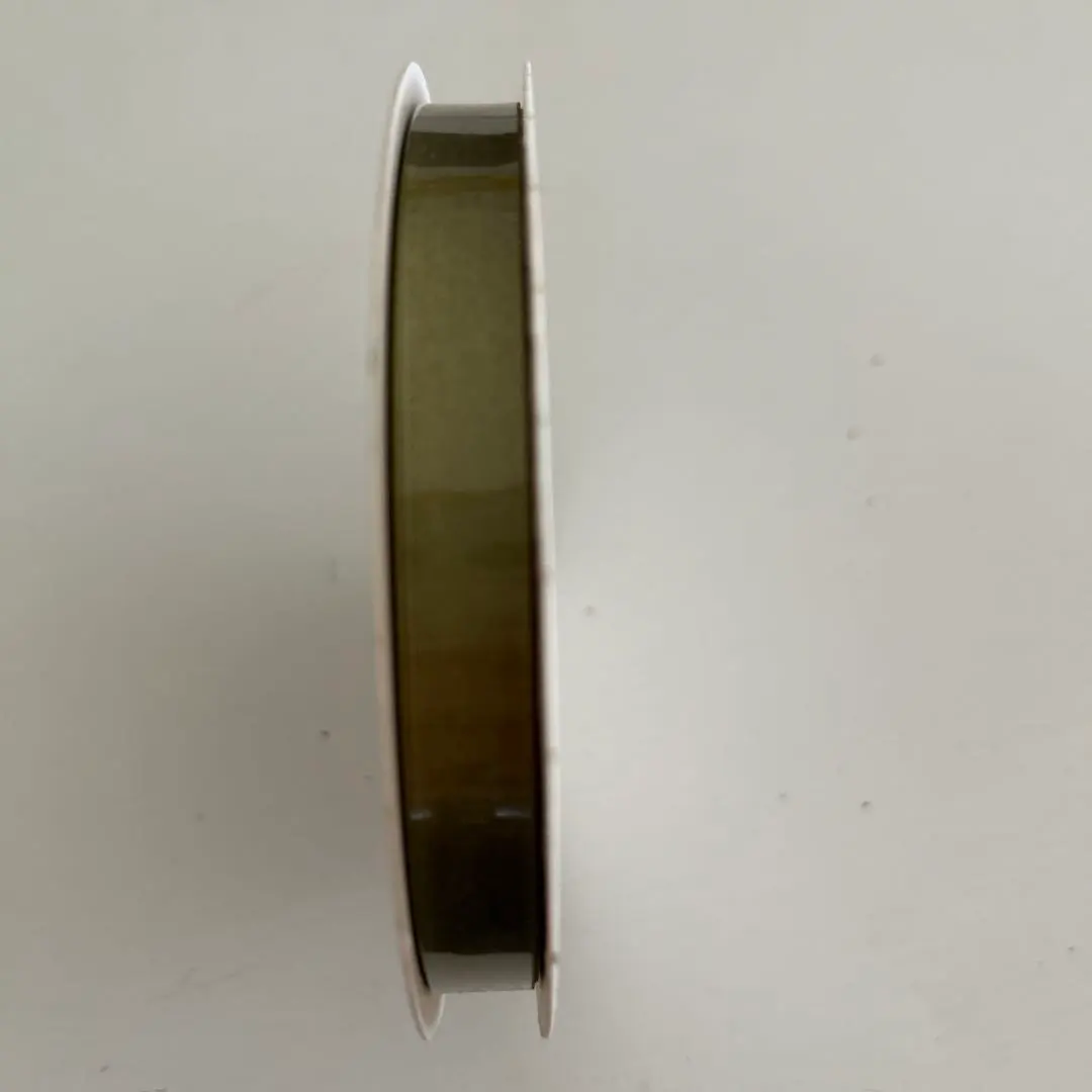 Thumbnail of Shimojima Single Satin Ribbon 9mm 20m Roll Olive, New