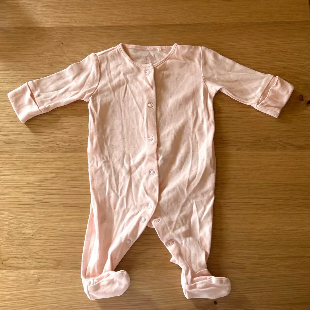 Thumbnail of NEXT Pale Pink Heart Pattern Romper Girl 60