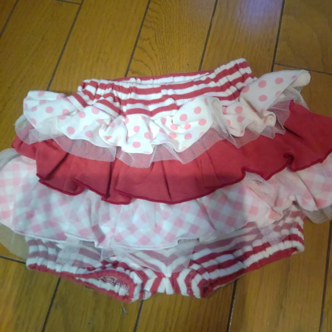 Thumbnail of NANI NANI Frill Pants 70cm Red Pink
