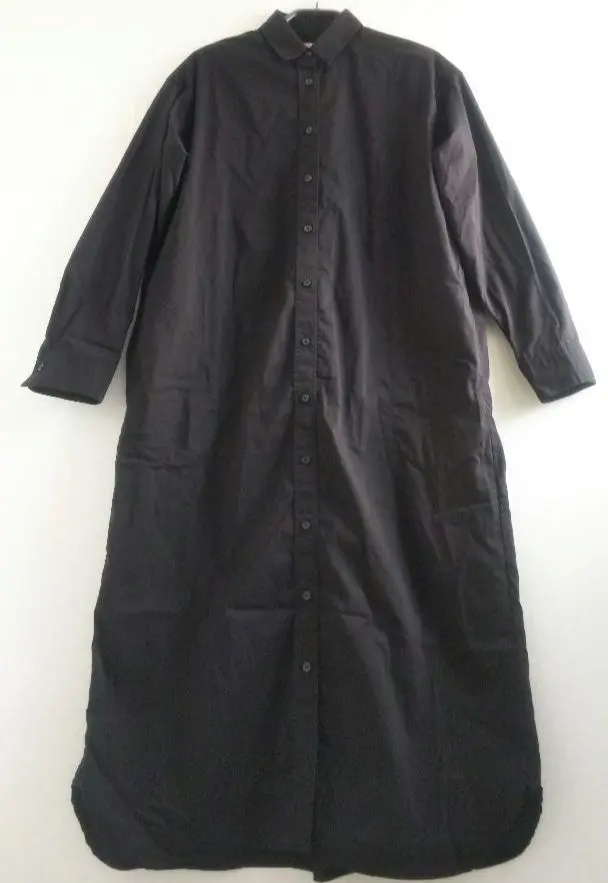 Thumbnail of ◆72 Beautiful Condition Sonny Label Maxi Long Shirt Dress Black