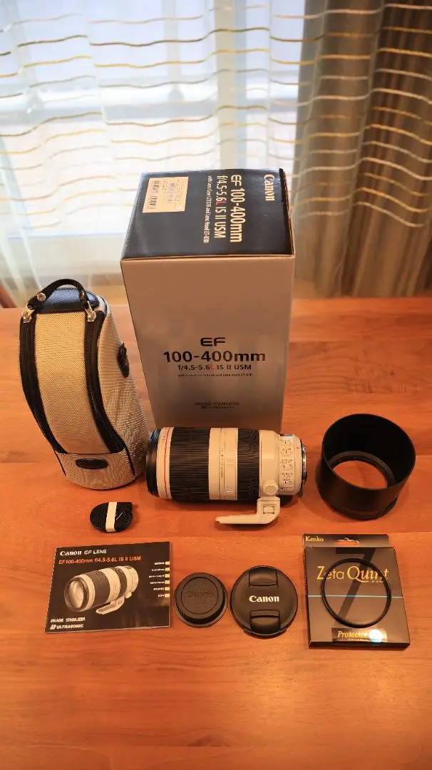 Canon EF100-400F4.5-5.6L IS II USM ほぼ未使用 Canon EF 100-400mm f/4.5-5.6L IS II USM Lens 9524B002 B&H Photo
