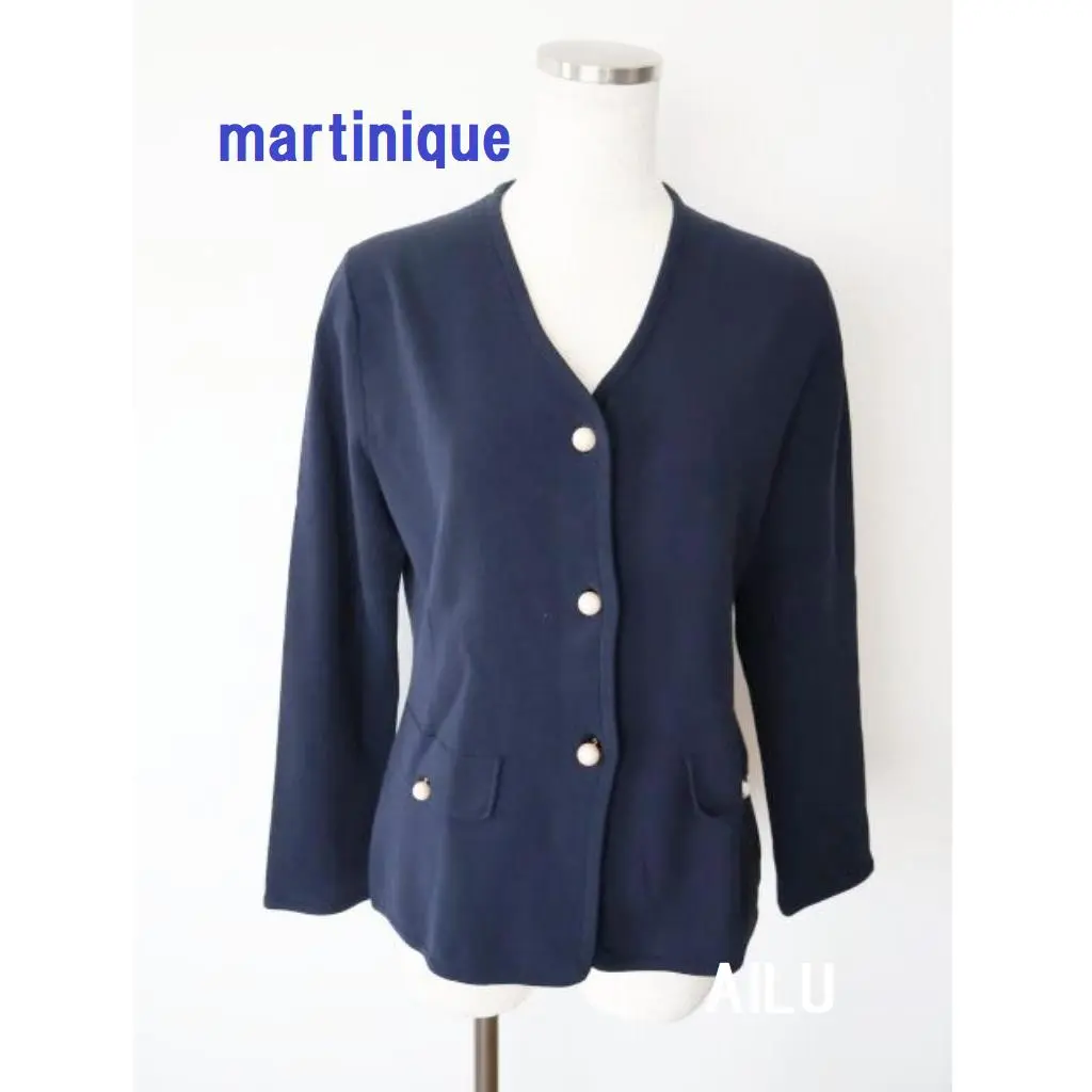 martinique - 【美品】martinique 22AW FOXパールカーディガン