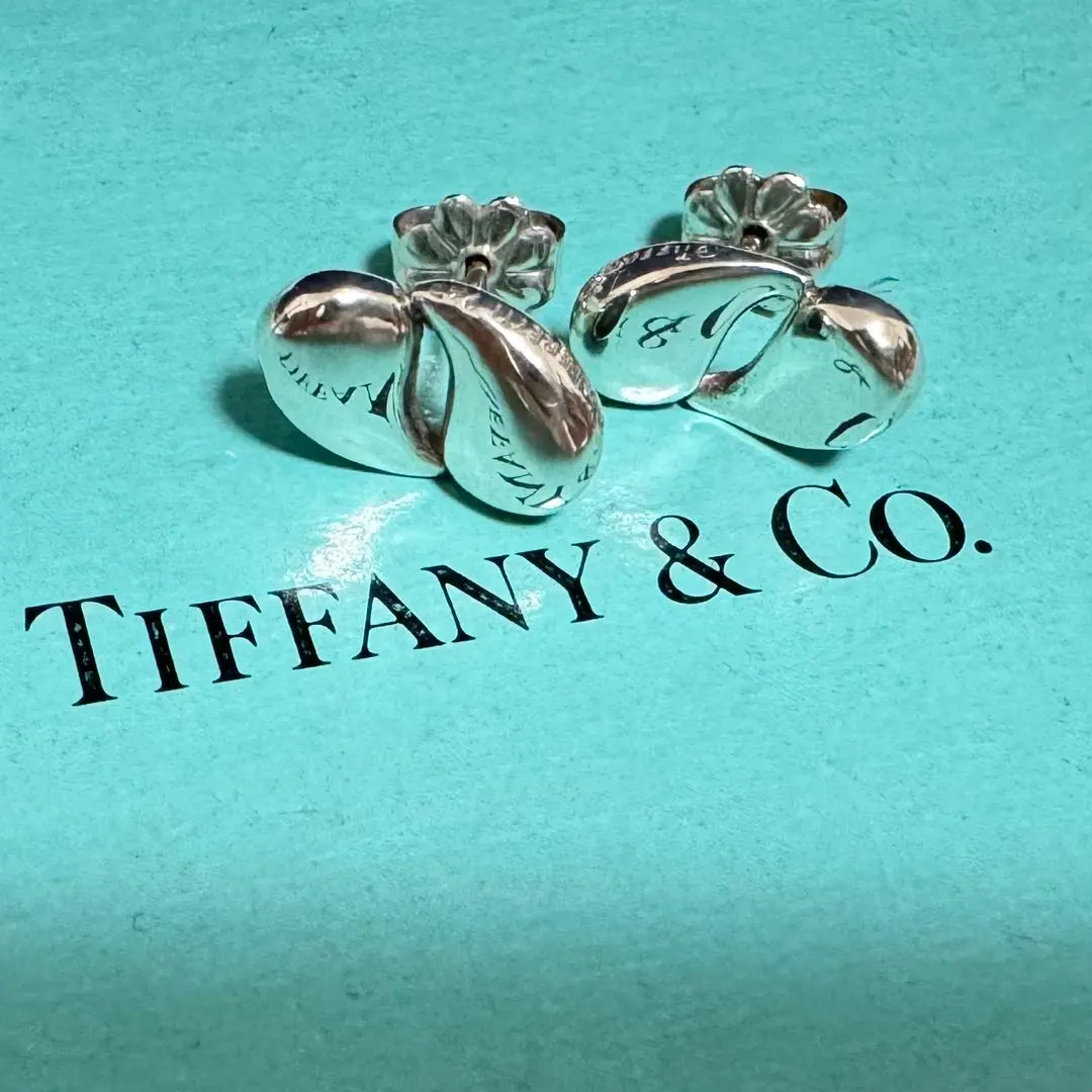 Thumbnail of Final Price, Beautiful Tiffany & Co. Double Teardrop Earrings, 925