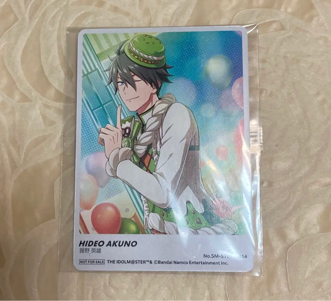 握野英雄　ピクコレ　sideM レア SideM ピクコレ 握野英雄レア 箔押し サイン付き - メルカリ