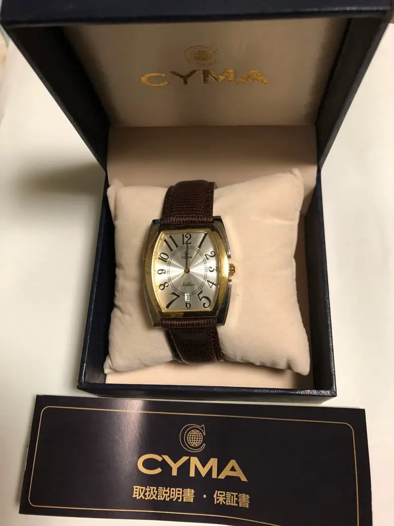 CYMA シーマ Noblesse ノブレス DATE デイト コンビ クォーツ