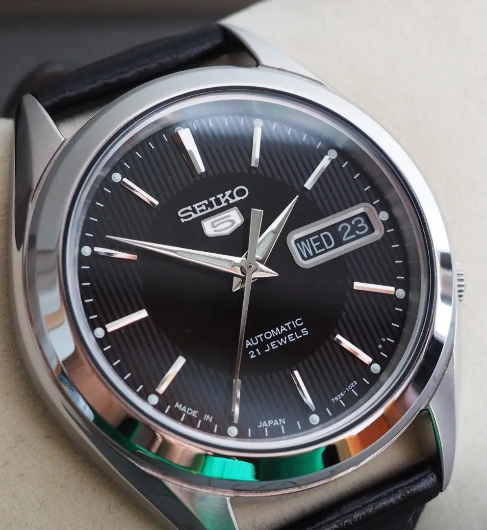 [美品/良個体] セイコーファイブ　自動巻き腕時計 ブラック 7s26-03v0 2025年最新】seiko 7s26-03v0の人気アイテム - メルカリ